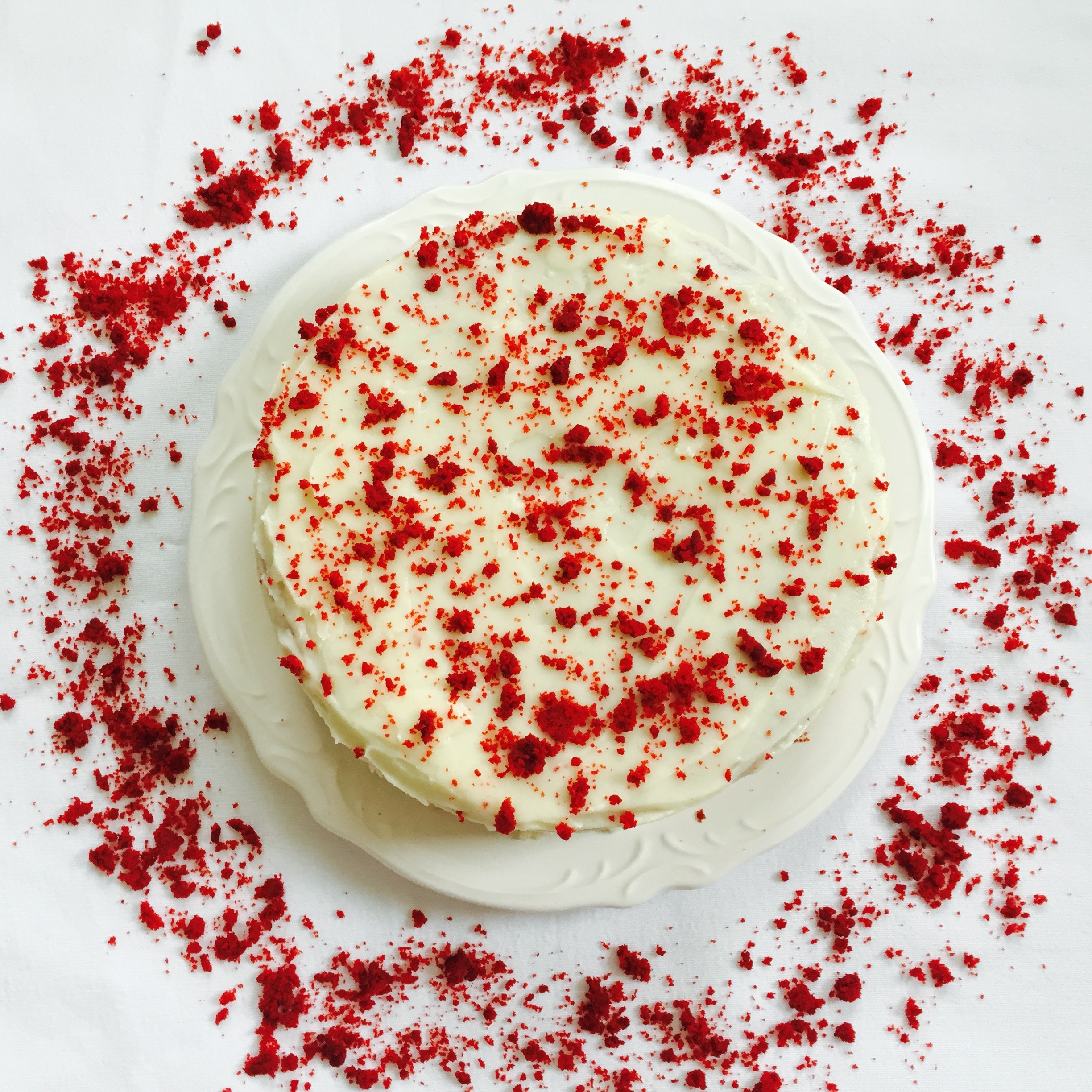 Red Velvet Cake With Cream Cheese Frosting Sweet Baking Adventures